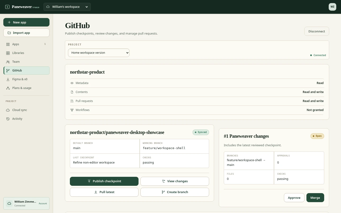 GitHub pull request workflow
